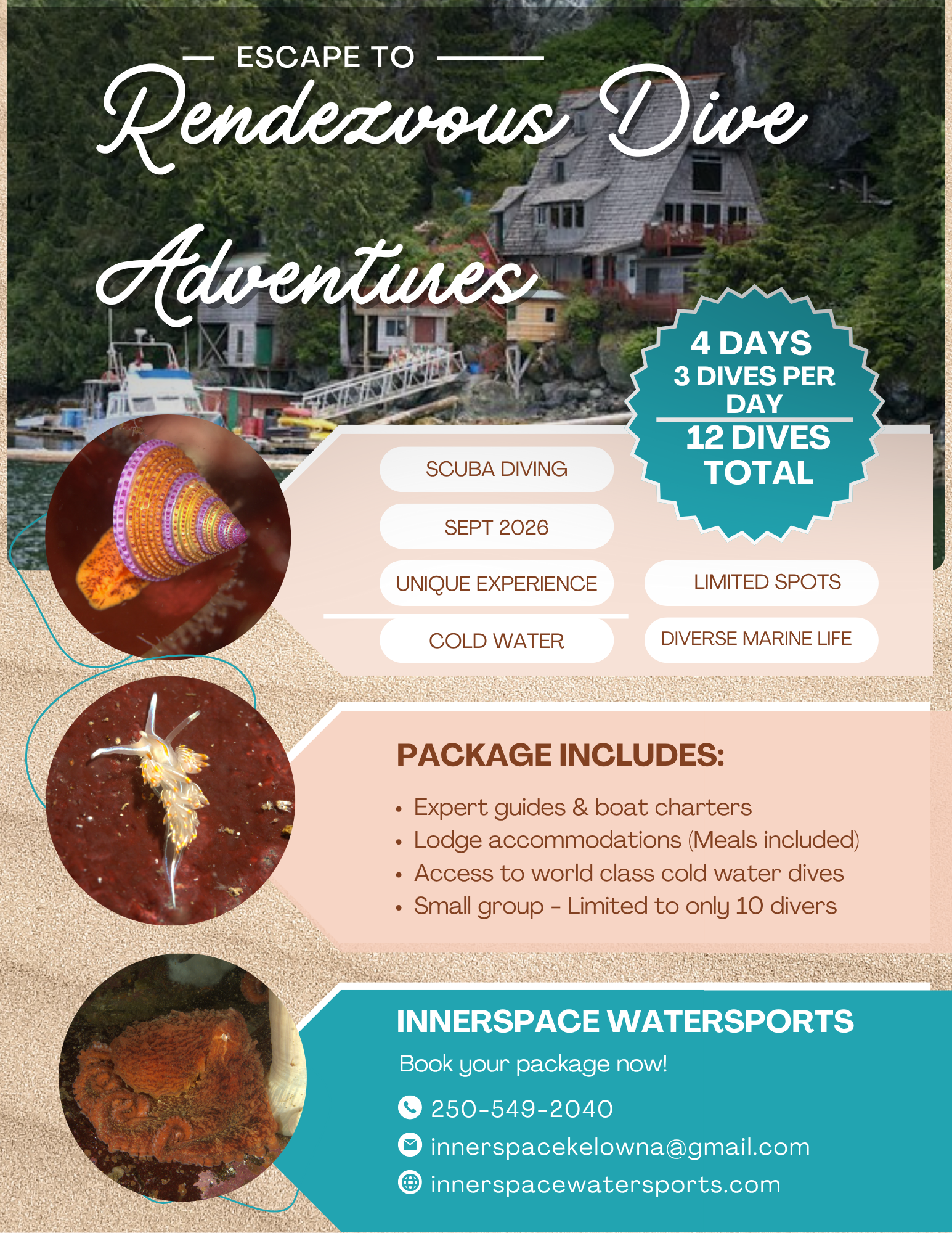 Rendezvous Dive Adventure: Book Your Spot for September 2026!