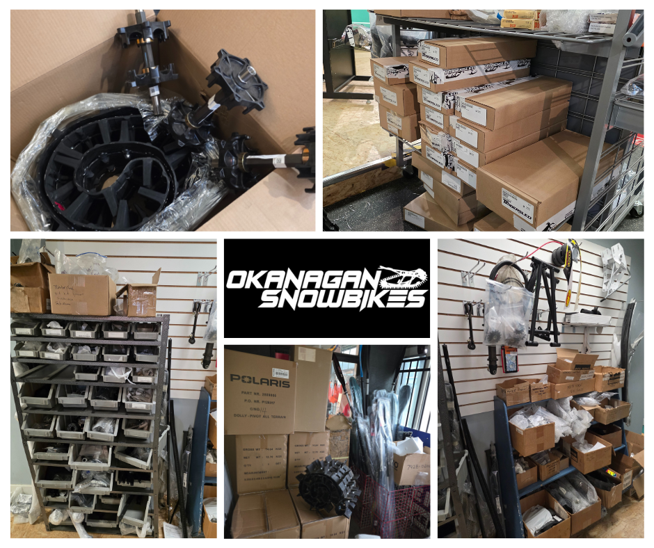 replacement snowbike parts