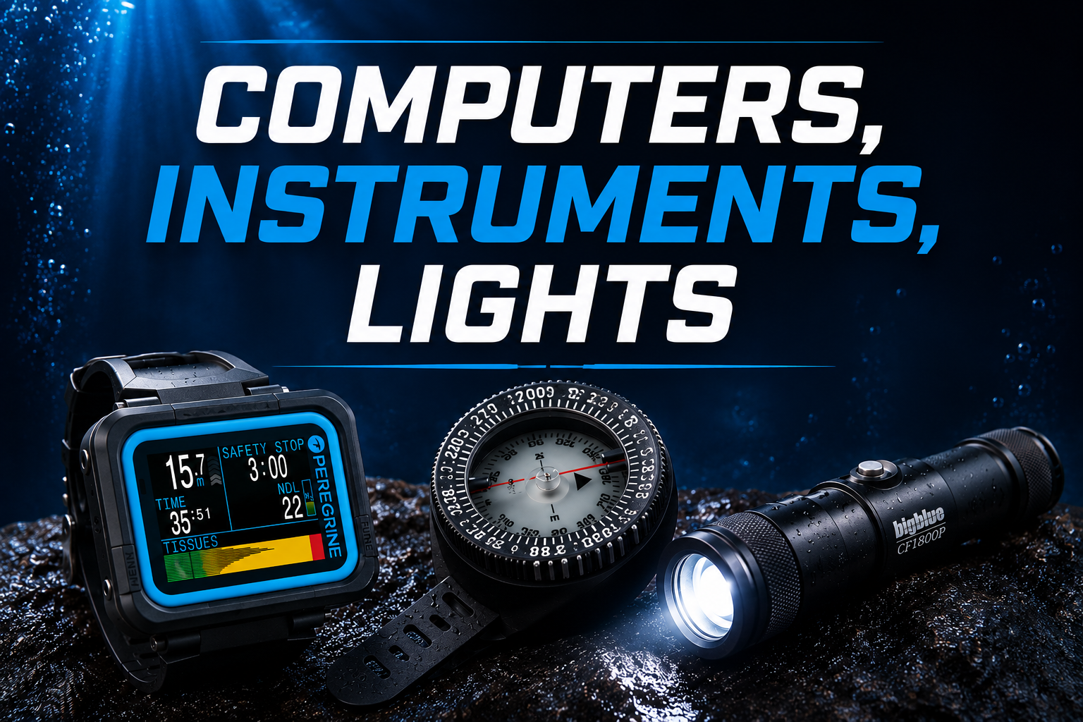 Computers, Instruments, Lights