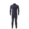 Black wetsuit on a white background