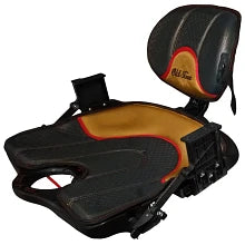 black and orange kayak seat