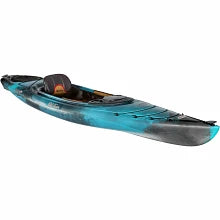 black and green kayak