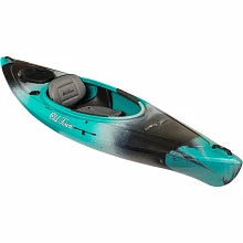 Old Town kayak front bright green