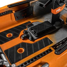 orange kayak foot rest