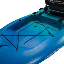 blue kayak