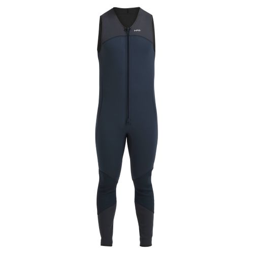 Black and gray wetsuit on a white background