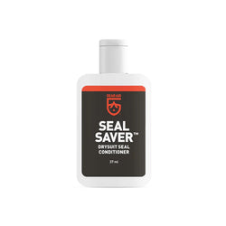 Bottle of Seal Saver drysuit seal conditioner on a white background