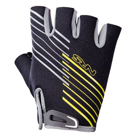 NRS black and yellow gloves