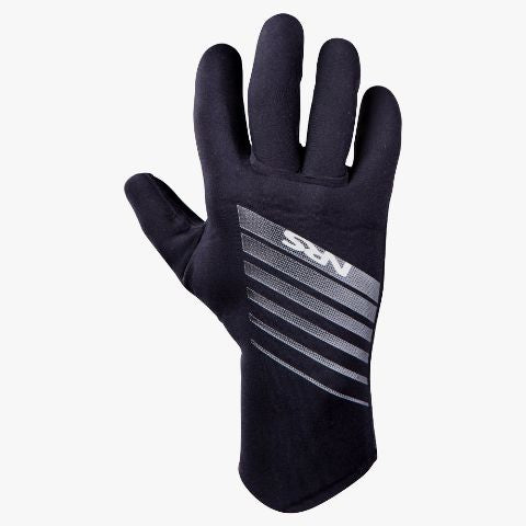 NRS black and white full gloves