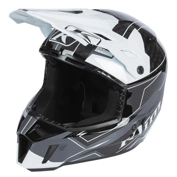 Klim - F3 Carbon Helmet ECE  Velocity Black - White