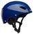 Blue helmet on a white background