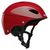 Red helmet on a white background
