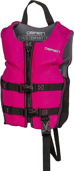 obrien pink child vest
