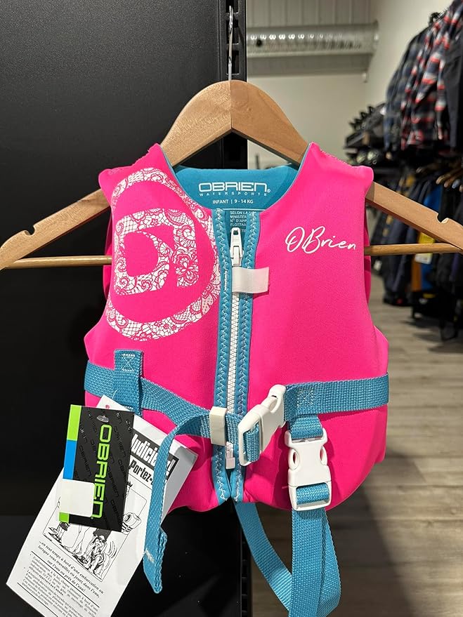 obrien baby pink pfd