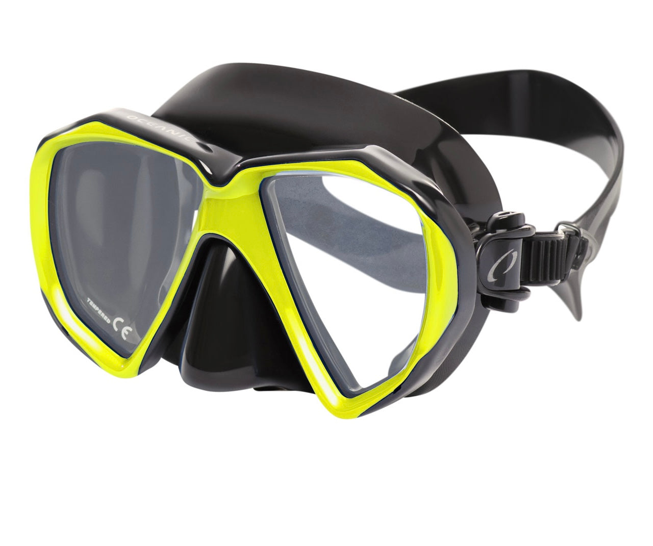 oceanic black and yellow goggles