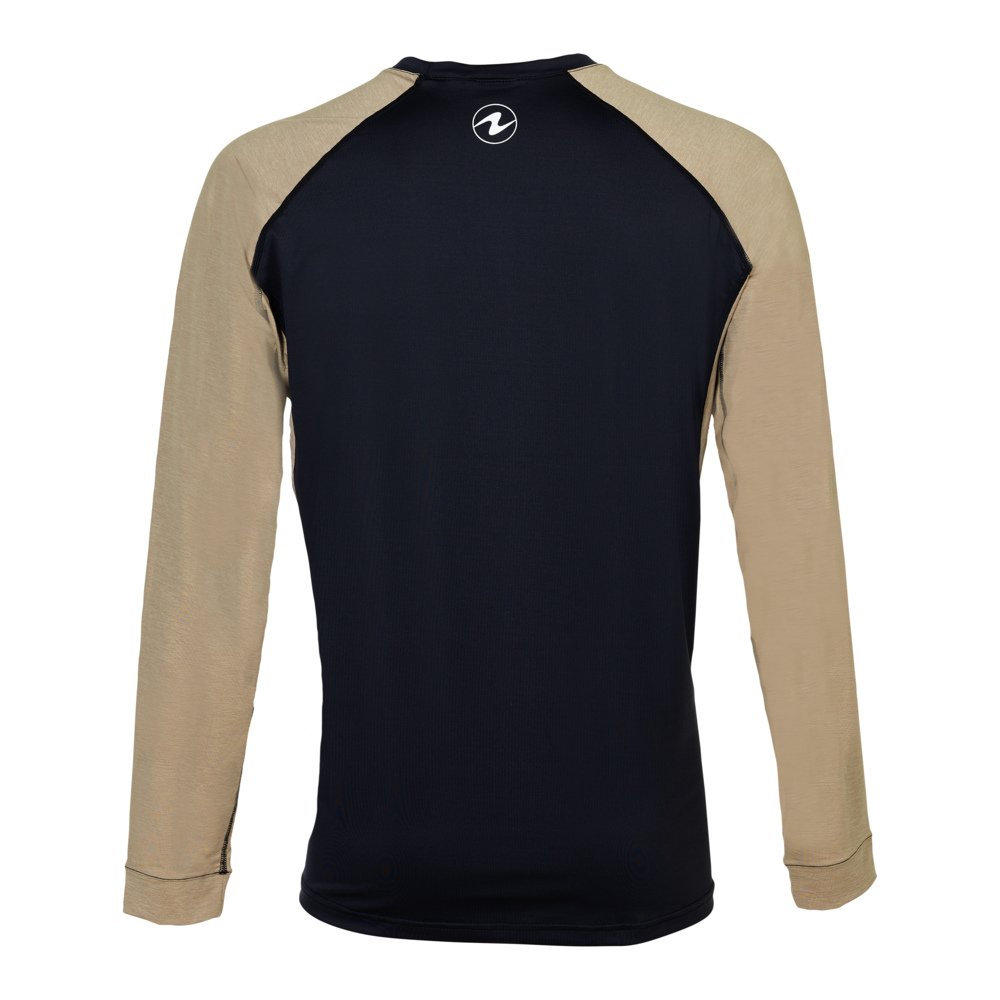 black and tan long sleeve shirt