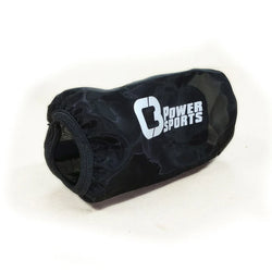 Black sleeve with 'Power Sports' logo on a white background
