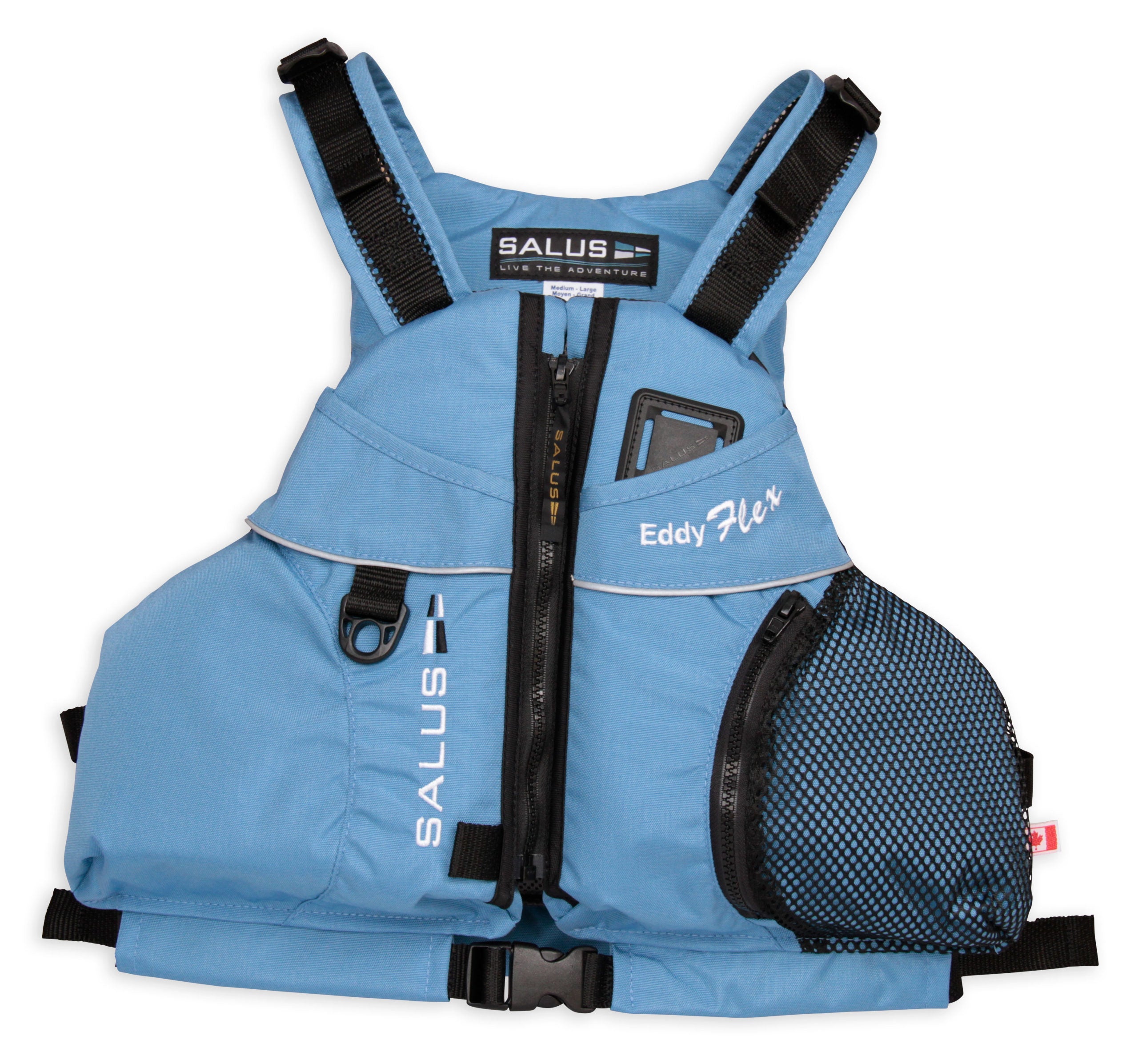 blue lifejacket