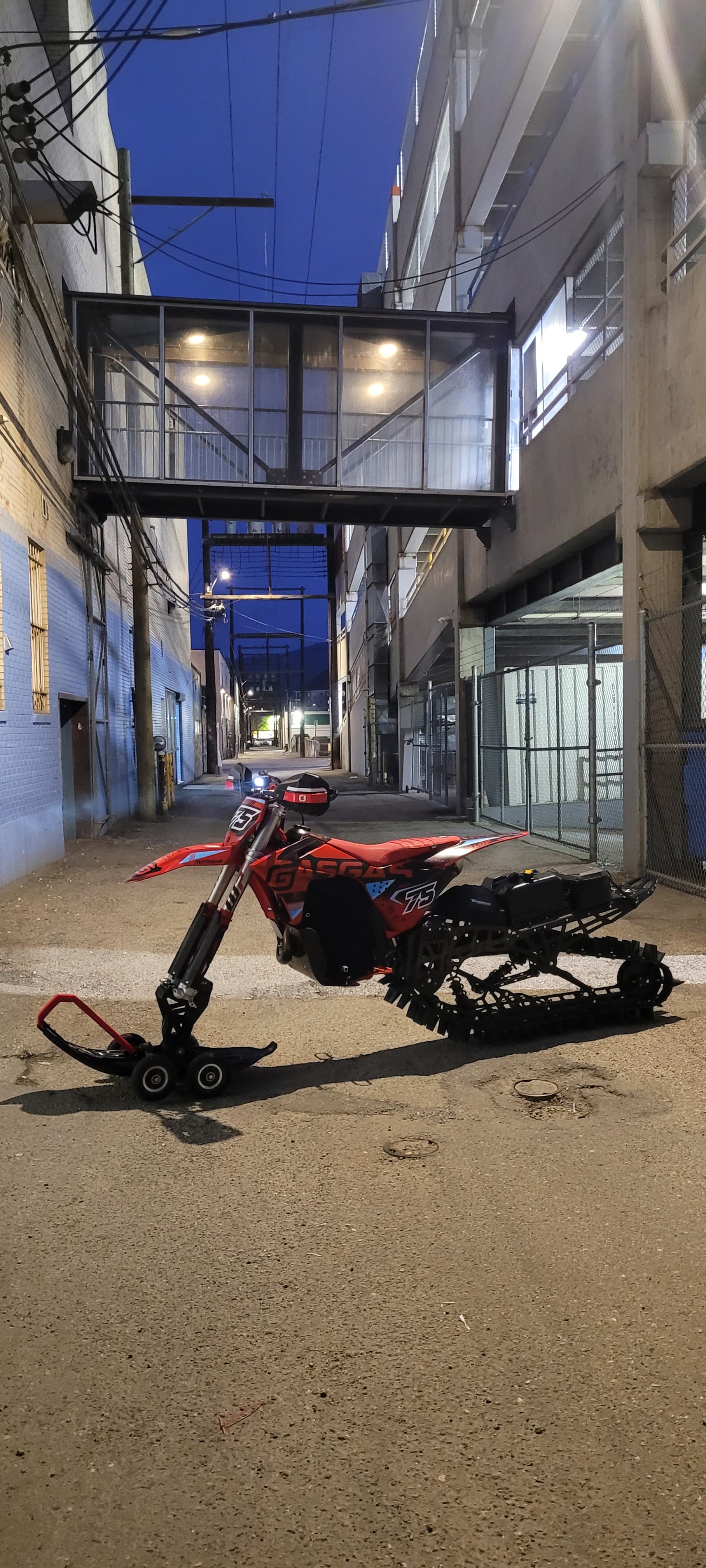 2024 GasGas snowbike MTN.Top Kit