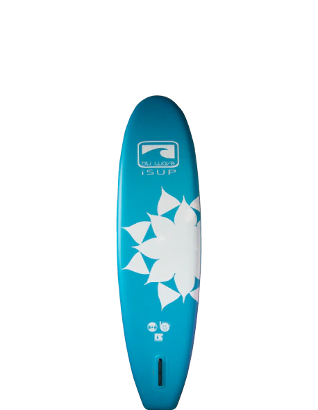 bluwave paddleboard top blue