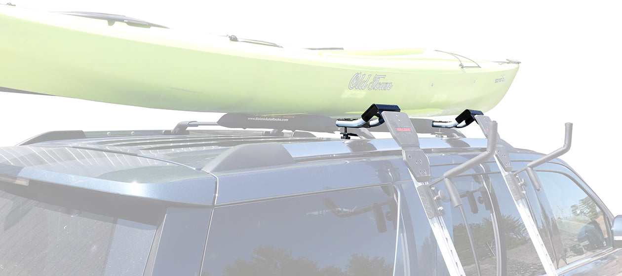 Vehicle kayak roof rack