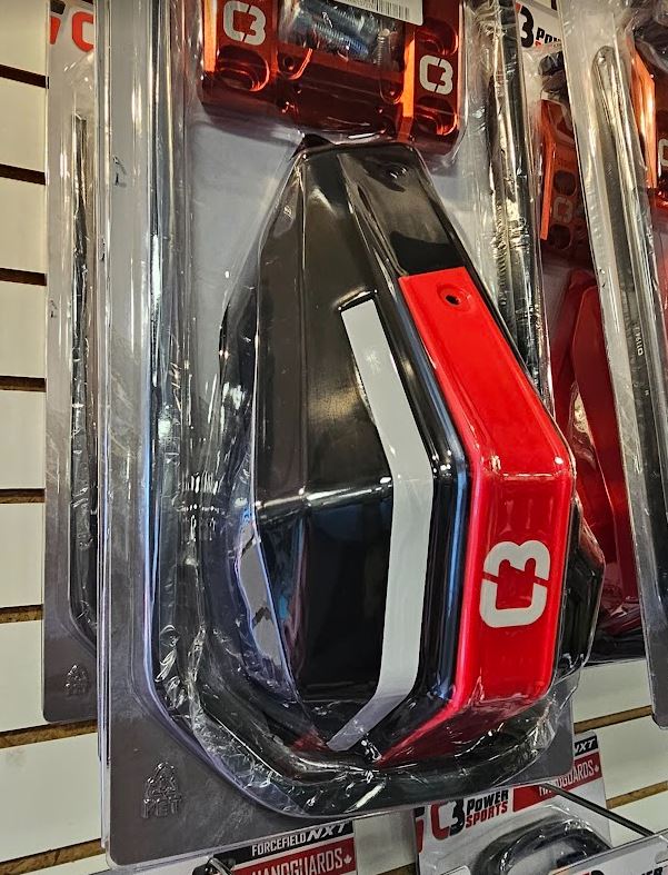C3 PowerSports - FORCEFIELD NXT Wrap-Around Handguards Complete - Okanagan Snowbikes