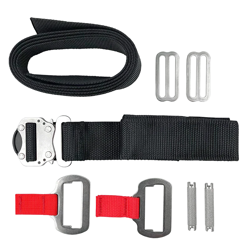 OMS - PS Complete Waist Strap Assembly w/ Stainless Steel Buckles & Webbing