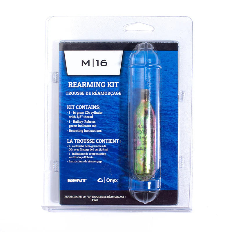 M16 rearming kit packaging with clear plastic cover on a white background