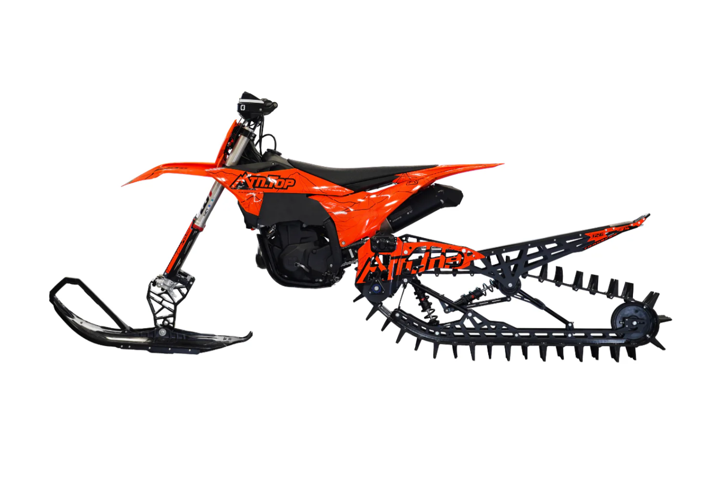 mtn.top 2025 snowbike kit side view