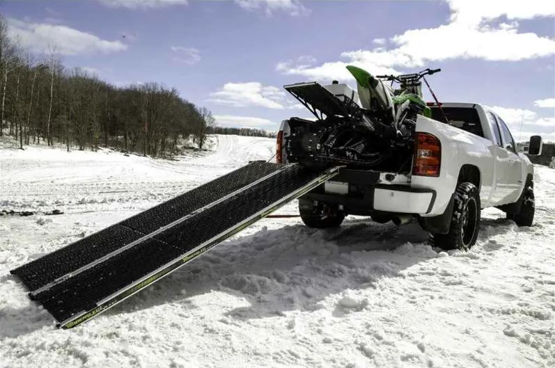 Sled Ramps Polar timbersled loading ramp demo