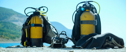 scuba tanks