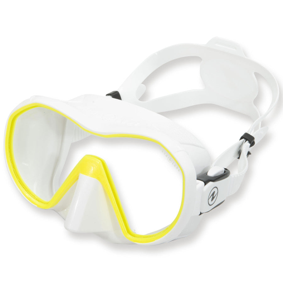 aqua lung white mask
