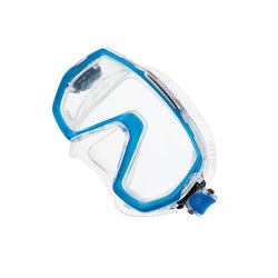 clear blue goggles