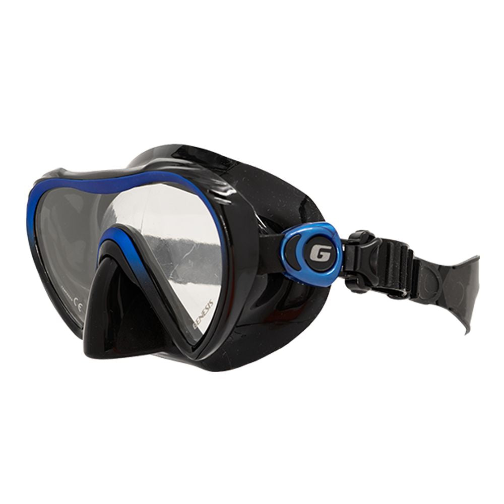 genesis mask black and blue