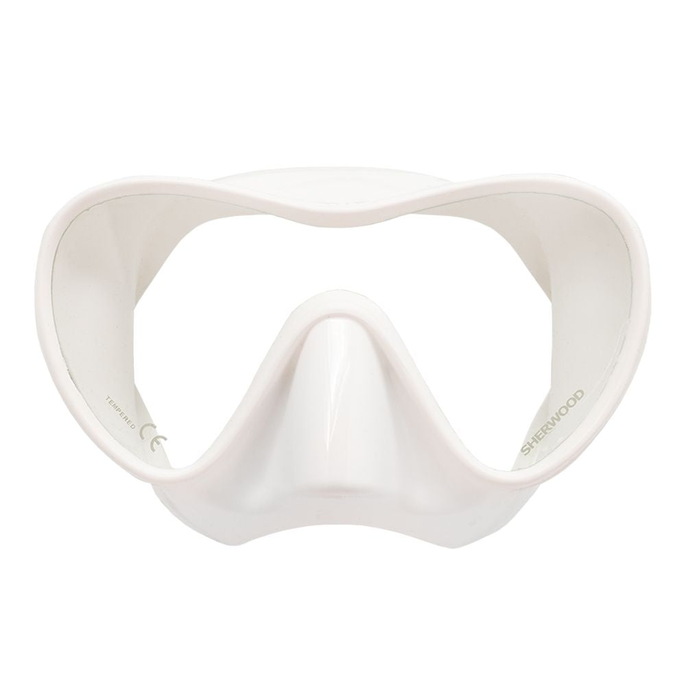 White sherwood mask