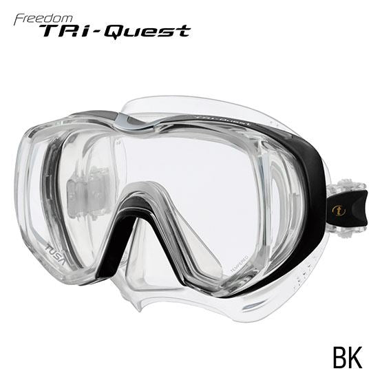 freedom tri-quest black goggles