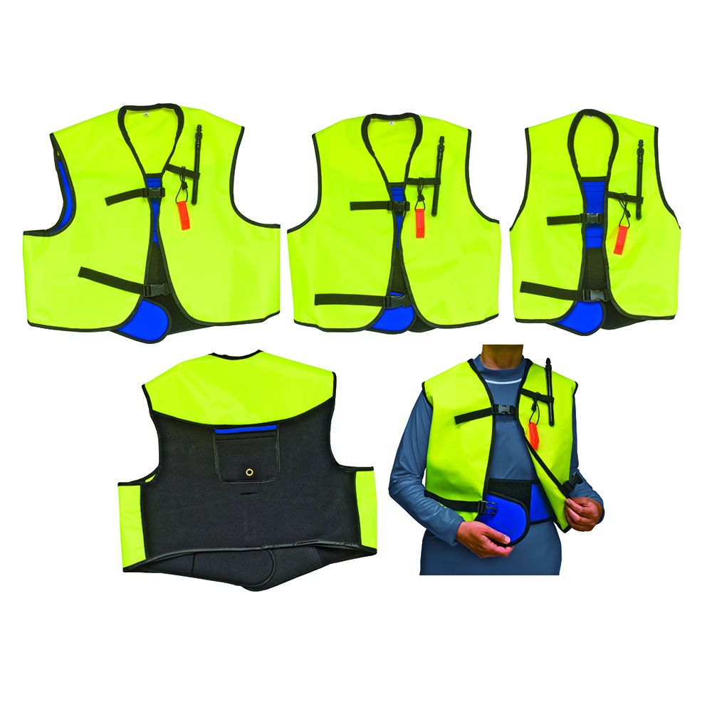 yellow combo pack safety vests