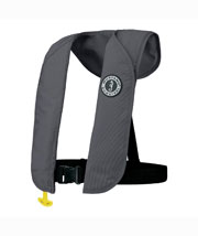 grey life jacket