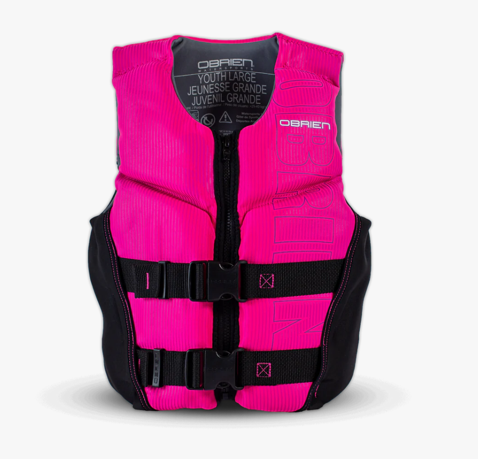 O'Brien Pink Youth PFD