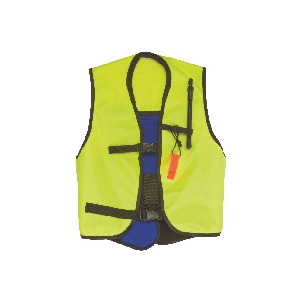 yellow safety vest