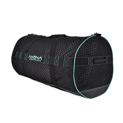 Akona black duffel bag