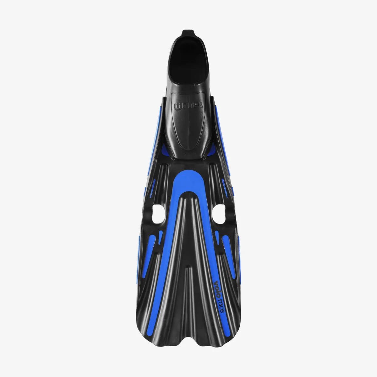 black and blue fin